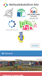 Mobile Screenshot of kor.skolar.is